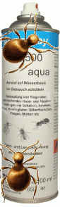 Messingkäfer - Spinnentier bekämpfen, 500ml Aquaspray "Wasser statt Lösemittel" auf Wasserbasis  